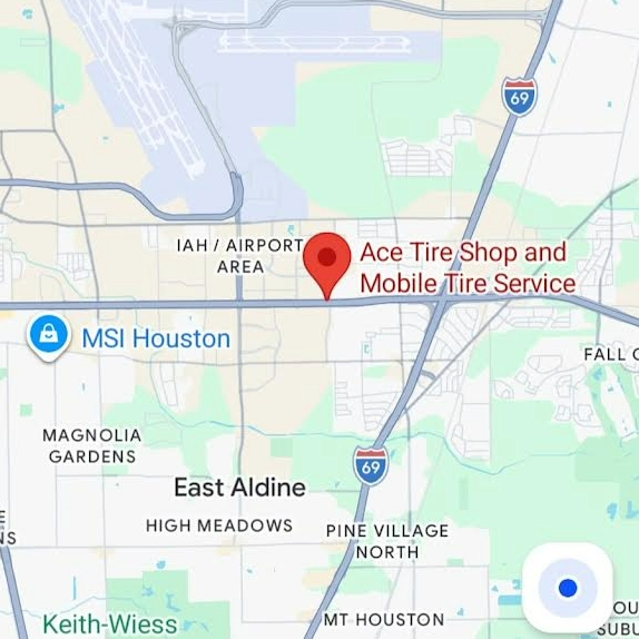 Ace Tire Shop location